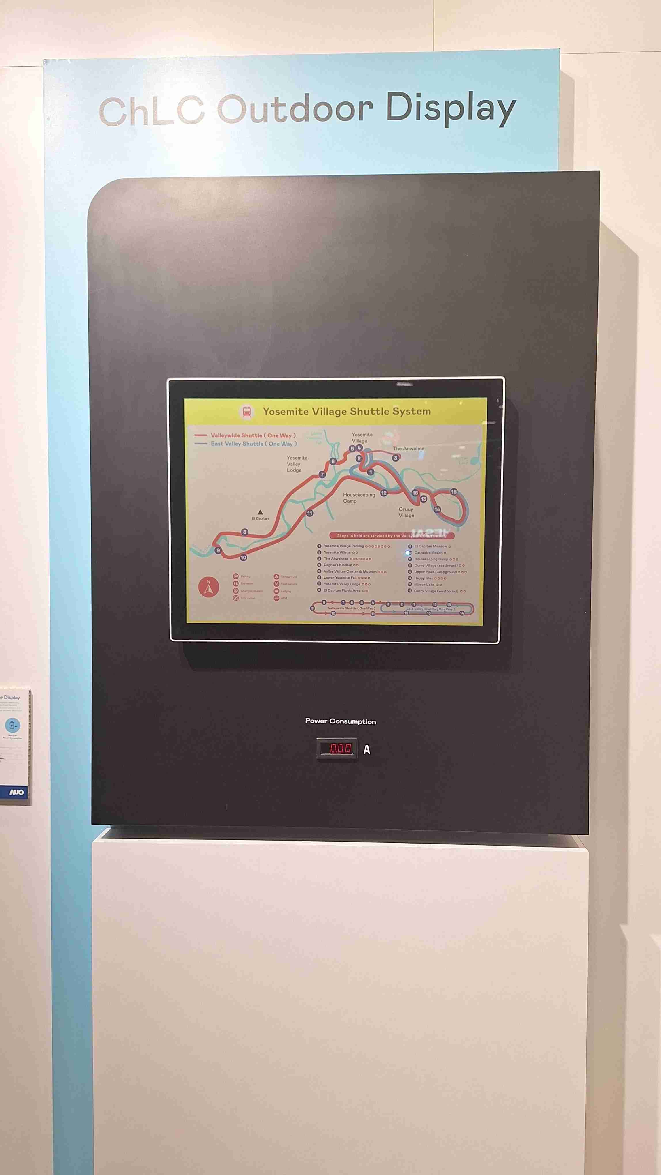CG电子的「胆固醇液晶超低耗能户外全彩显示器」不只环保省电，，且符合户外严苛使用环境，，拥有在摄氏-30度至85度下的宽温使用优势，，，，并且强光愈强愈能呈现绝佳的色彩饱和度及显示效果，，，，易于安装的特性将成为户外电子看板的新首选。。。。