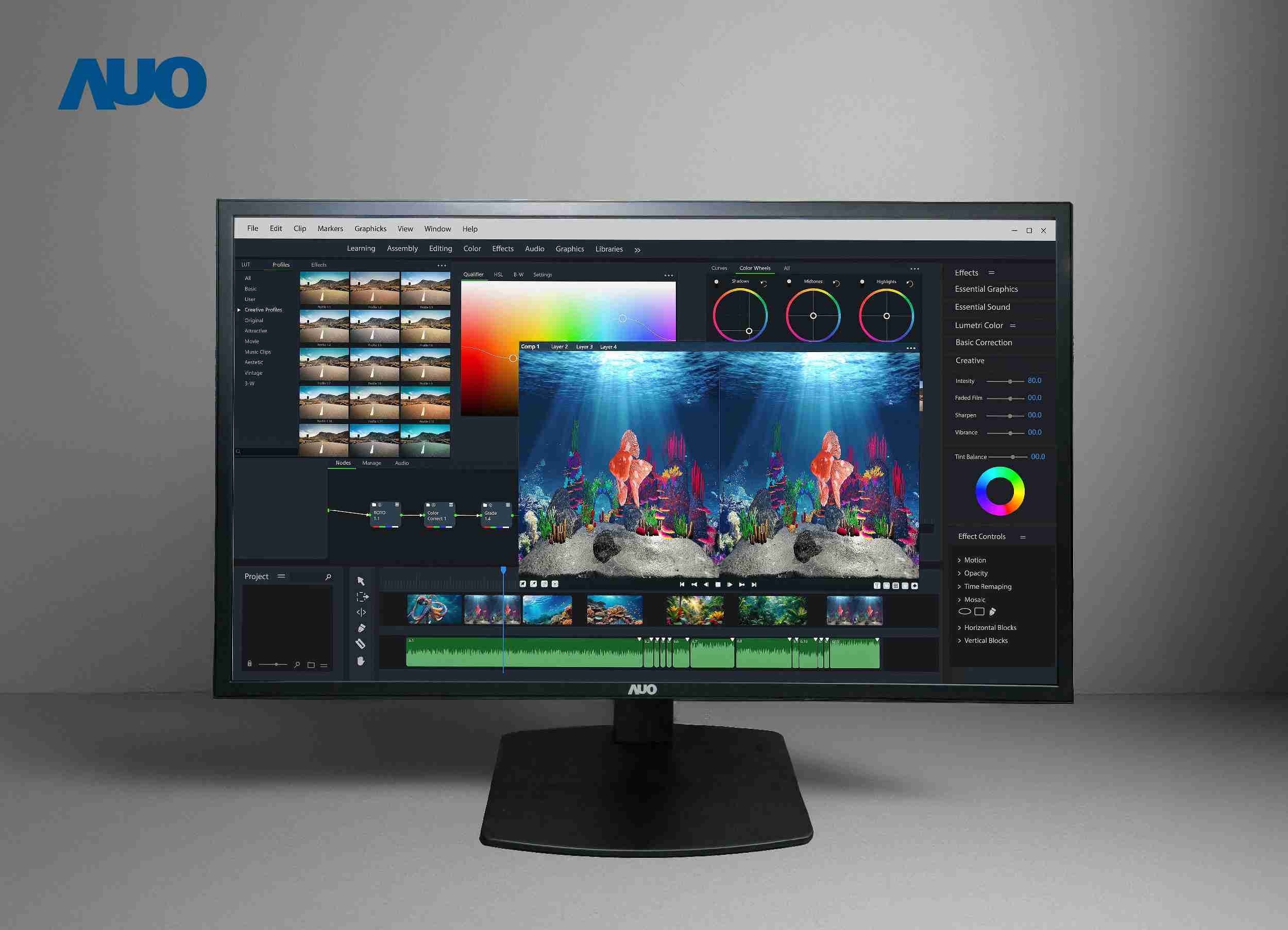 CG电子开发32吋2D/3D专业桌上型显示器，，拥有8K4K超高分辨率，，，，并以低串扰算法优化3D显示效果，，搭载自动眼球追踪功能，，能实时调整3D图像，，进行实时2D与3D无缝共存窗口，，提供图像设计工作者突破二维接口的崭新工作氛围与效率